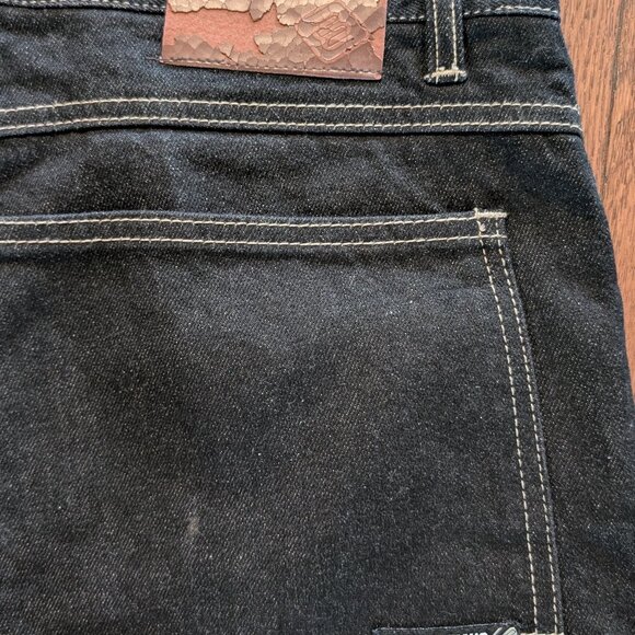 Y2K Baggy MECCA Denim Jeans - Size 38x34 - Picture 3 of 4